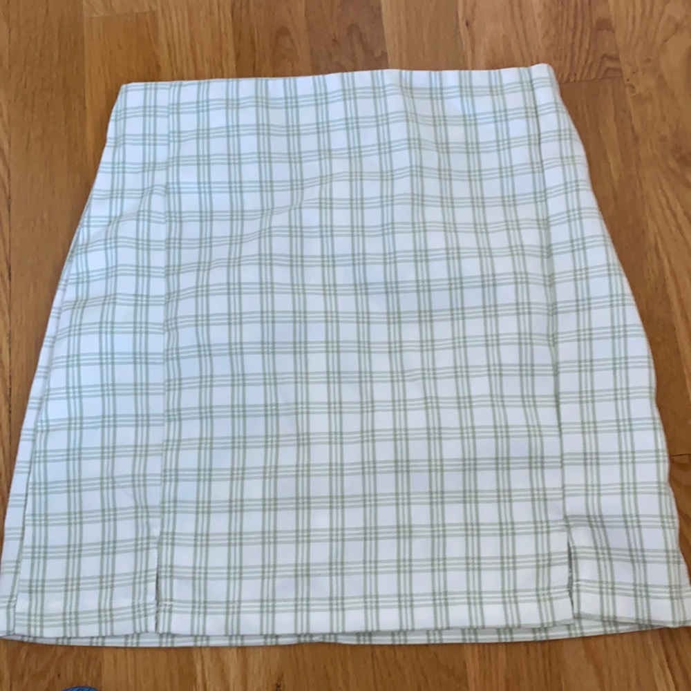 Shein plaid skirt XS NWOT